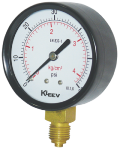 Pressure Gauge - Utility Pressure Gauge - HVAC - Water and Air Gauges