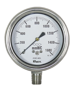 Stainless Steel Capsule Type pressure gauges - Vacuum and low pressure pressure gauges