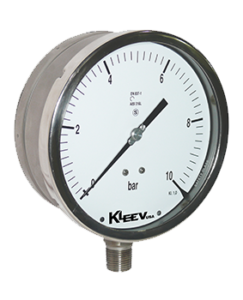 All SS Pressure Gauge - Solid Front - Oil and Gas Industries Approved