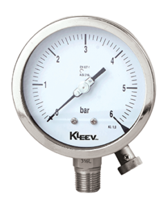 Manufacturer of pressure gauge KAL Standard SS Version 100 mm
