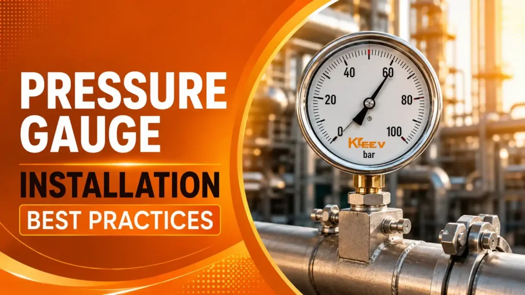 pressure gauge installation