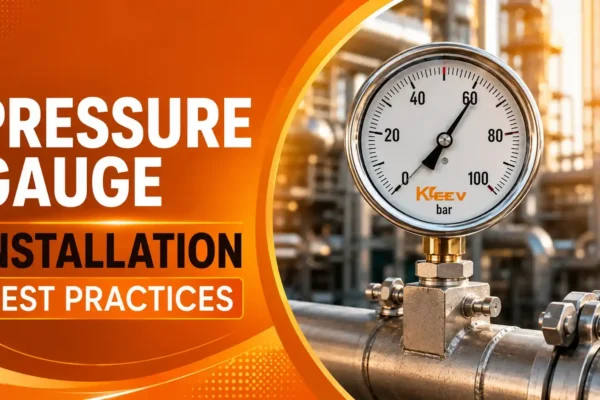 pressure gauge installation