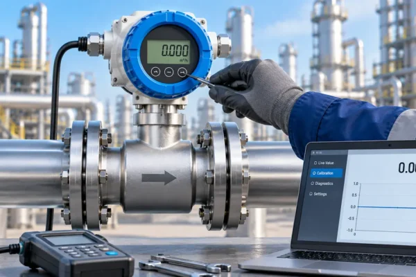 Flow Meter Zero Calibration