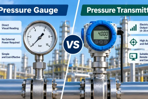 Pressure Gauge vs Pressure Transmitter
