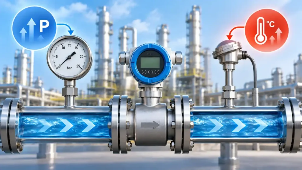 Pressure and Temperature Affect Flow Measurement