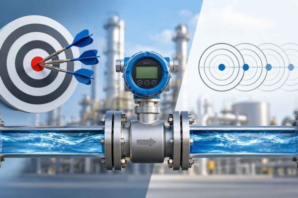 flow meter accuracy vs repeatability