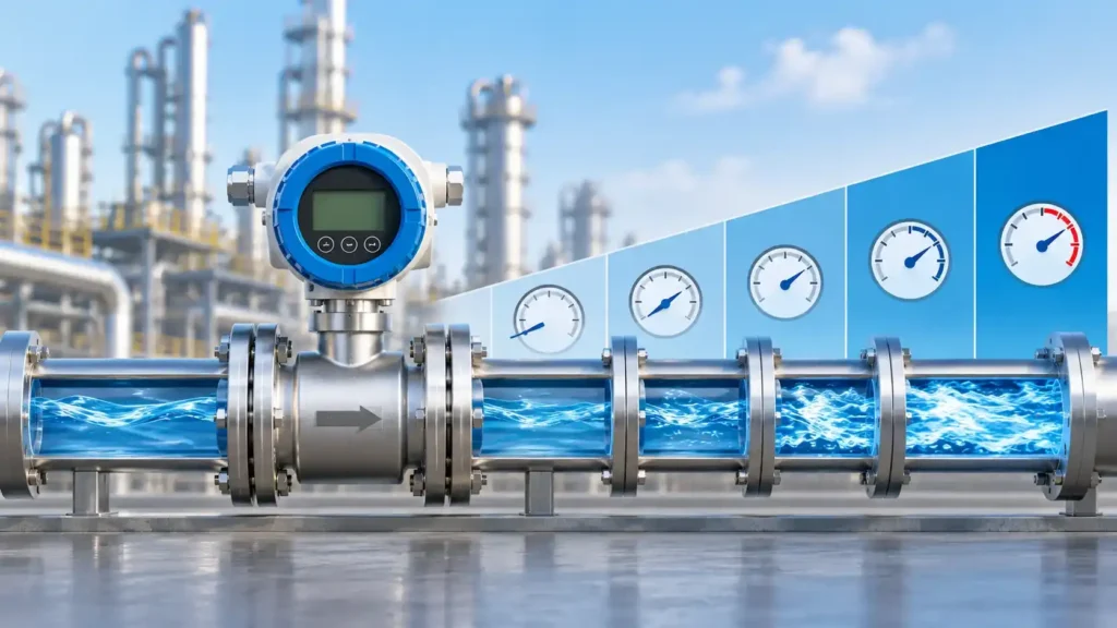 flow meter turndown ratio