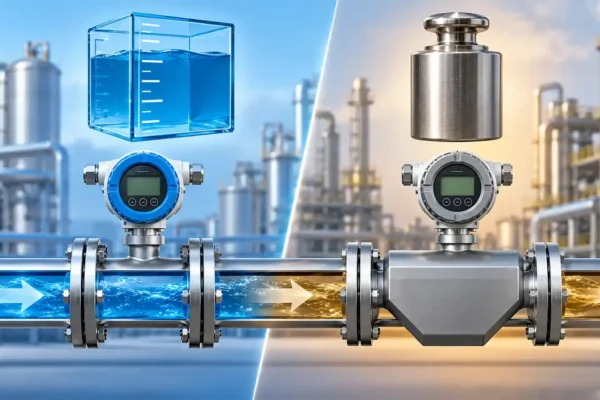 volumetric flow and mass flow