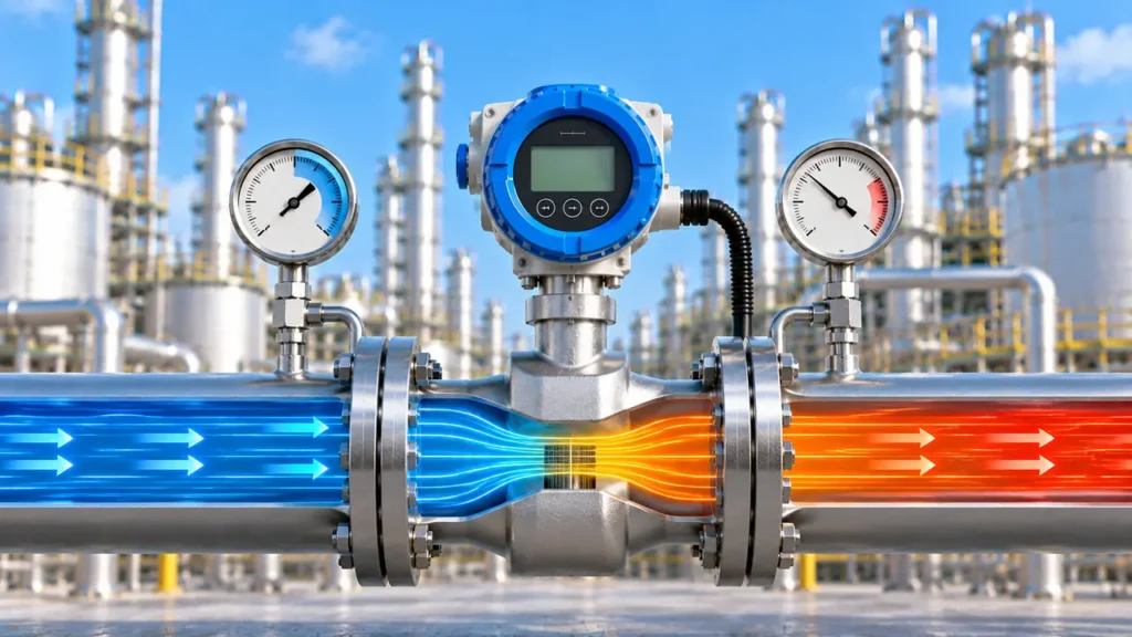 flow meter pressure drop
